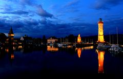 Blaue Stunde in Lindau