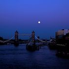 Blaue Stunde in London