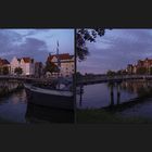 Blaue Stunde in Lübeck 1 (3D)