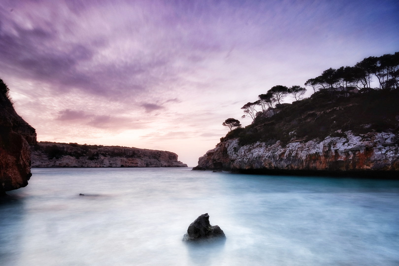 Blaue Stunde in Mallorca