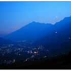 Blaue Stunde in Meran