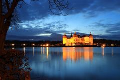 Blaue Stunde in Moritzburg