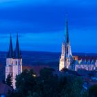 Blaue Stunde in Mühlhausen/Thüringen