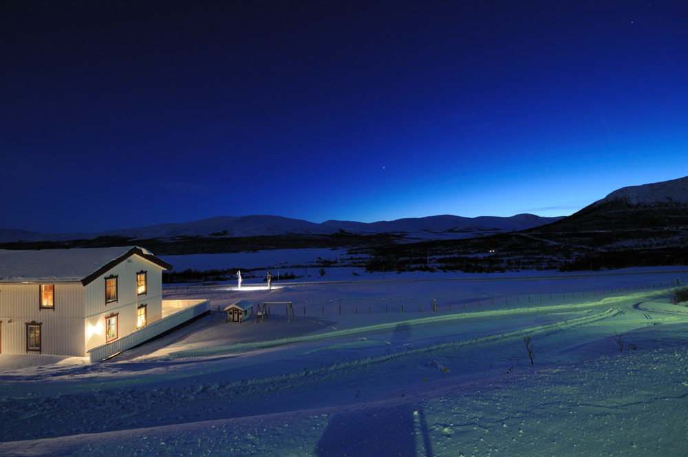 blaue Stunde in Norwegen