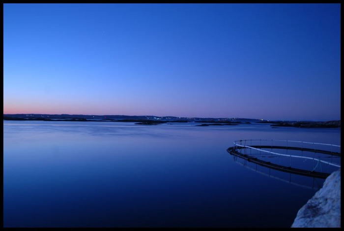 Blaue Stunde in Norwegen