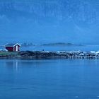 blaue "Stunde" in Norwegen