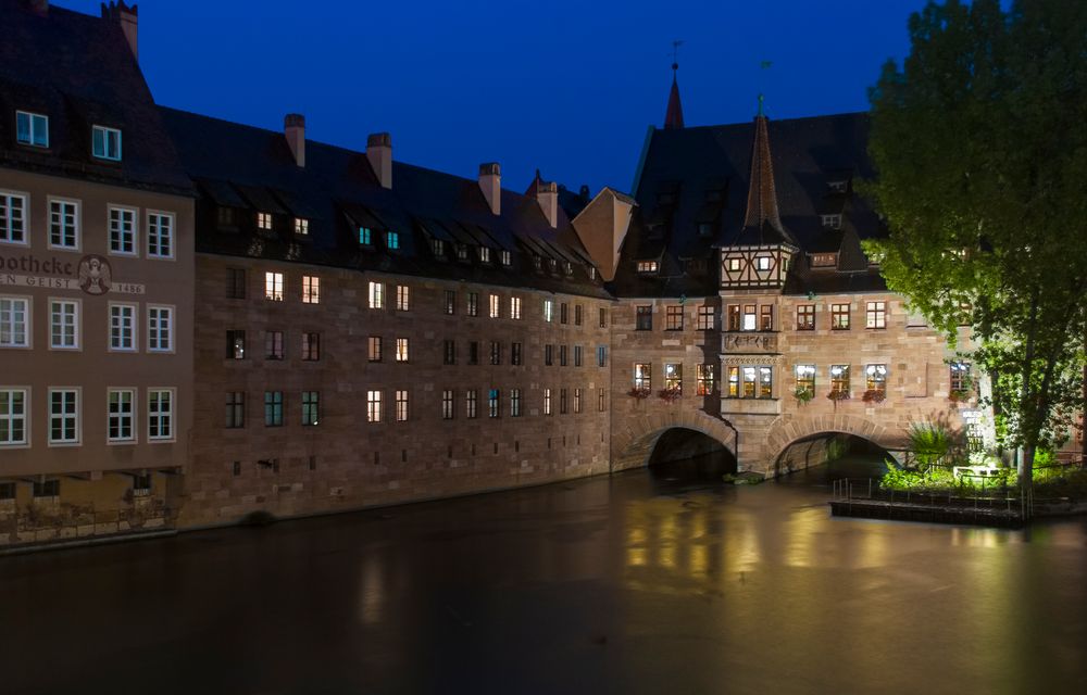 Blaue Stunde in Nürnberg