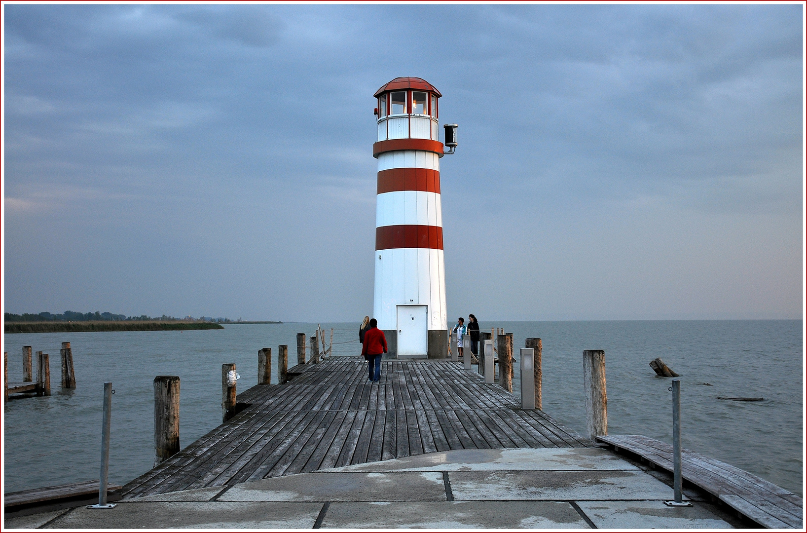 Blaue Stunde in Podersdorf am Neusiedlersee