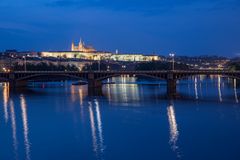 Blaue Stunde in Prag