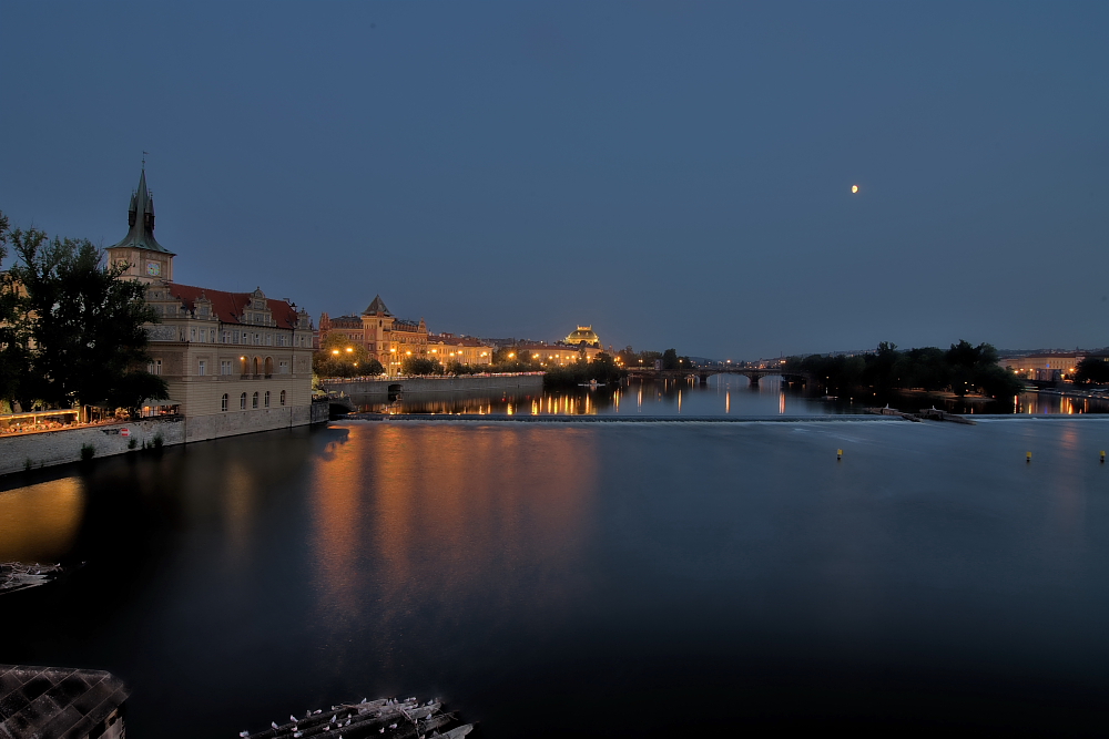 Blaue Stunde in Prag