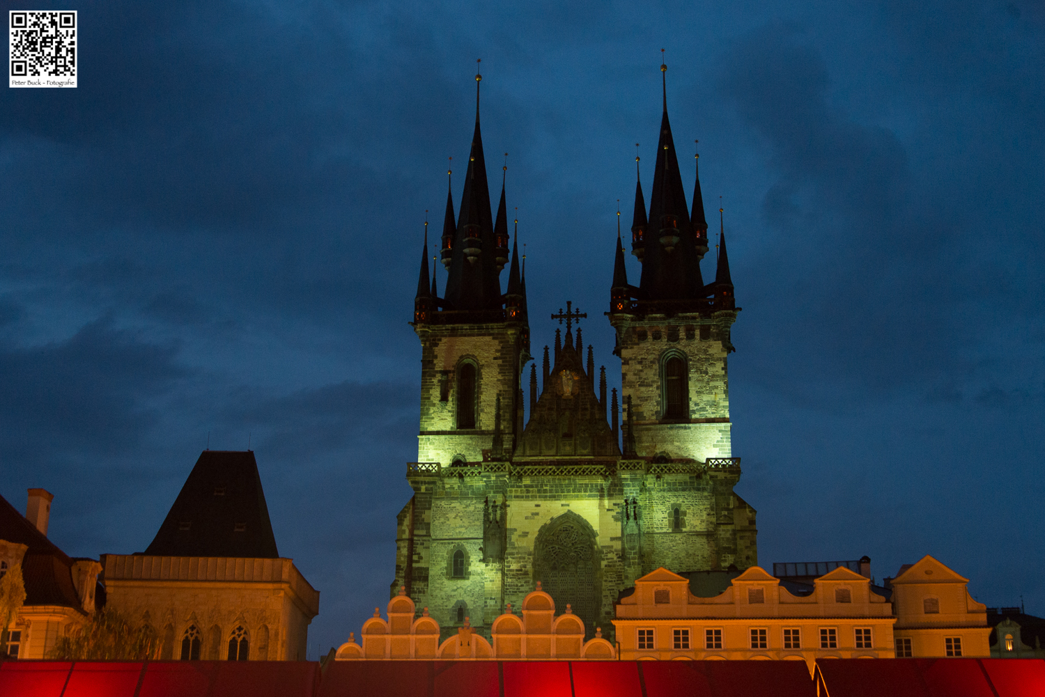 Blaue Stunde in Prag