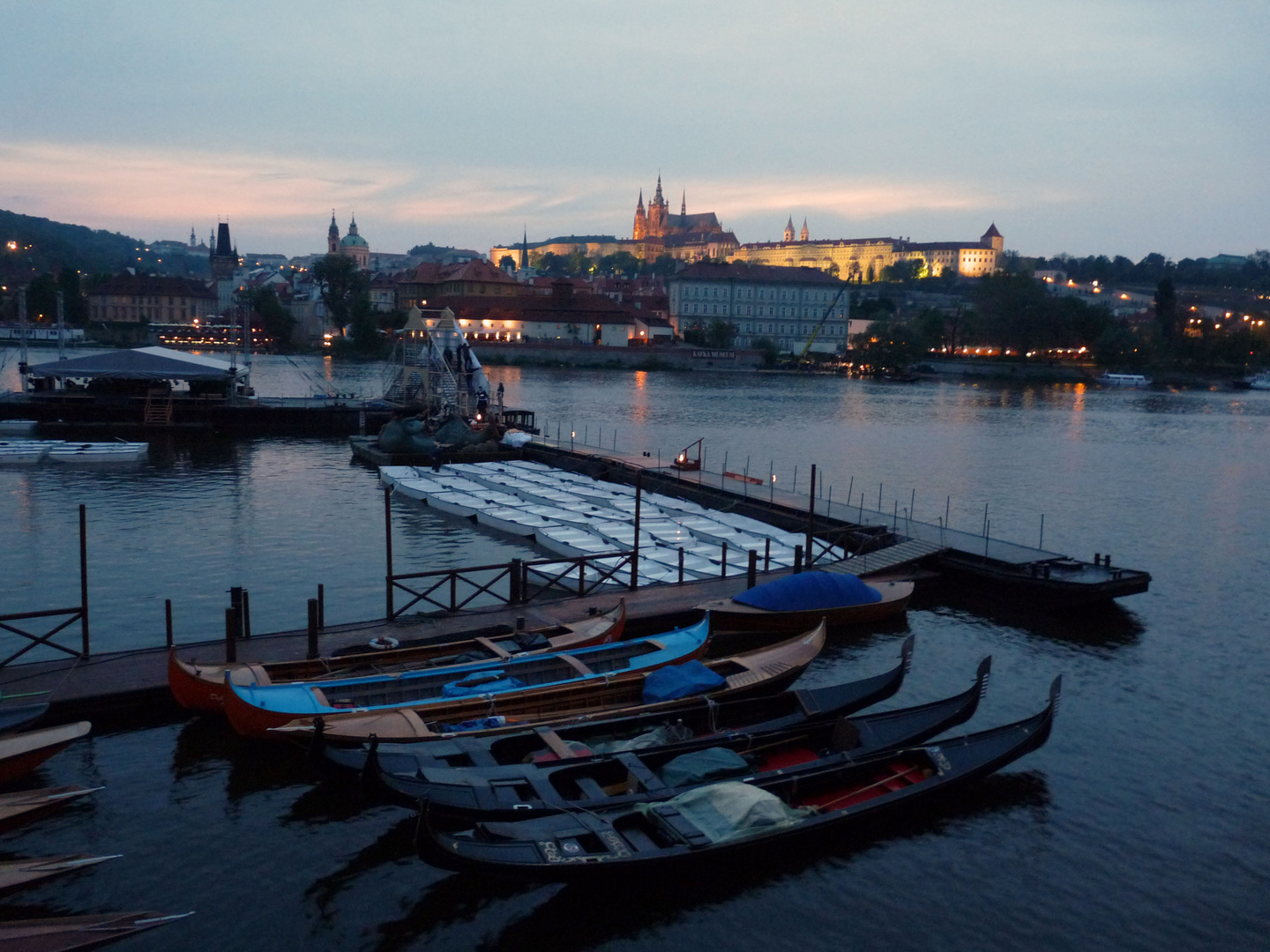 Blaue Stunde in Prag