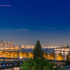 Blaue Stunde in Rotterdam