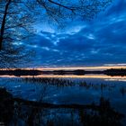 Blaue Stunde in Sasek Maly am See