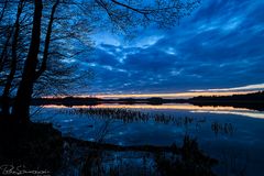 Blaue Stunde in Sasek Maly am See