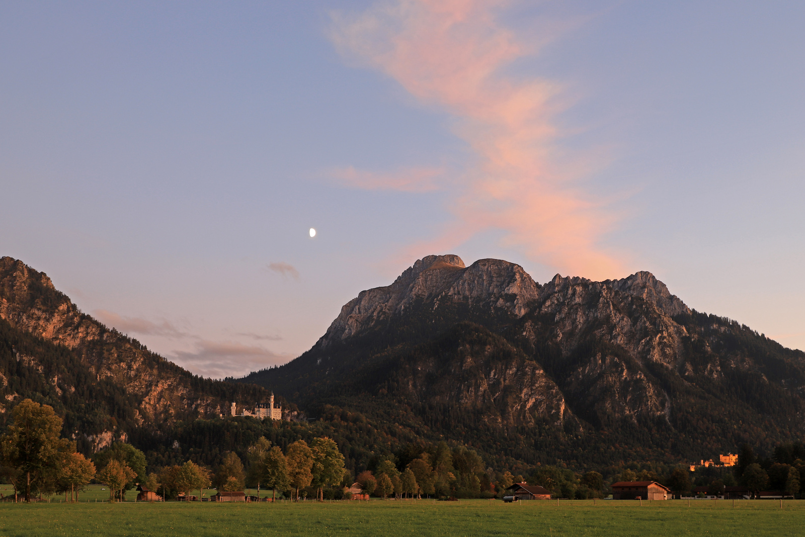 Blaue Stunde in Schwangau