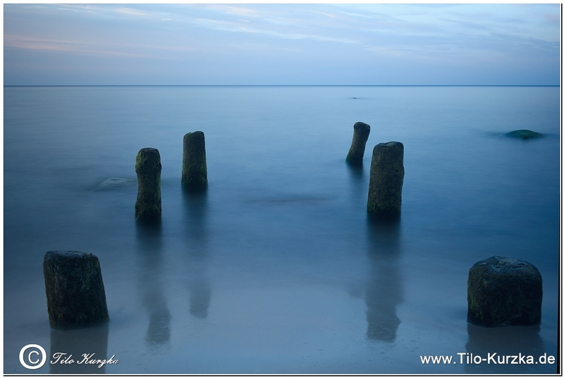 Blaue Stunde in Sellin (Rügen)