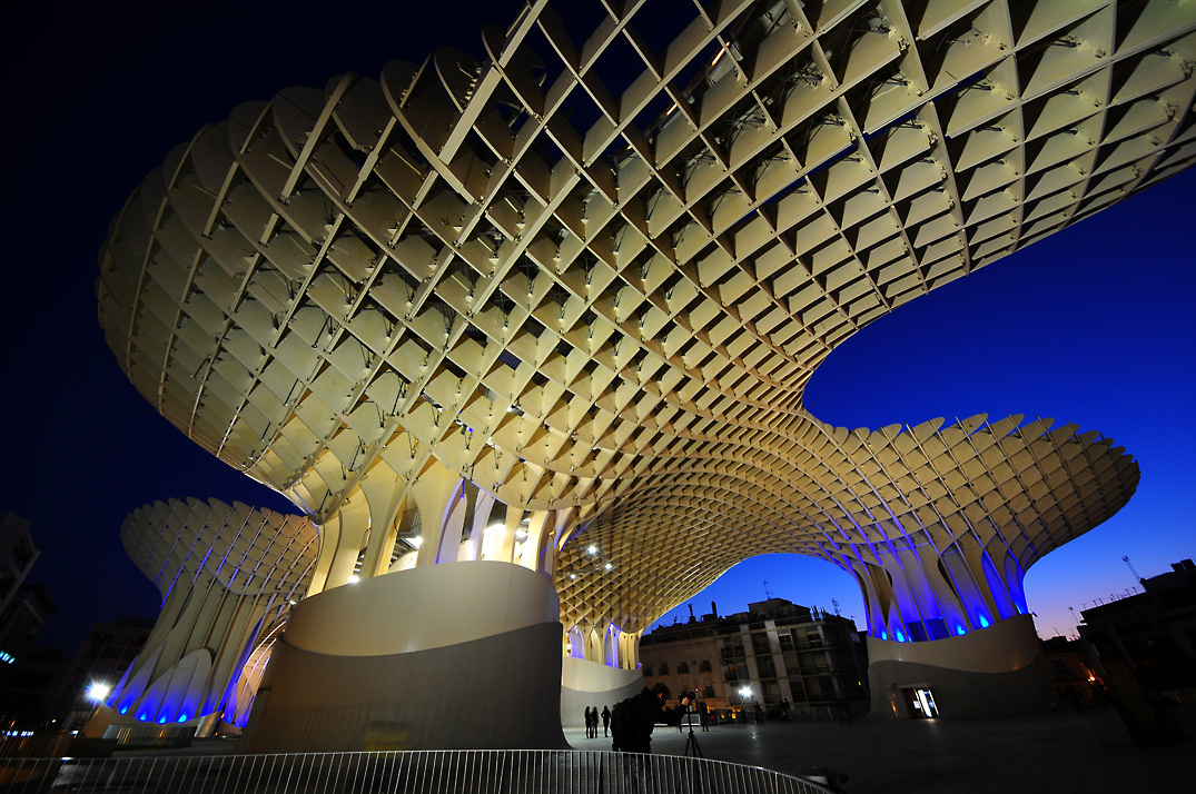 Blaue Stunde in Sevilla