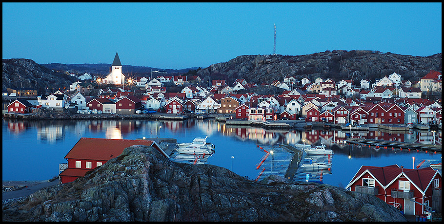 Blaue Stunde in Skärham