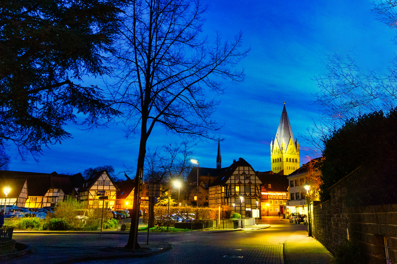 Blaue Stunde in Soest