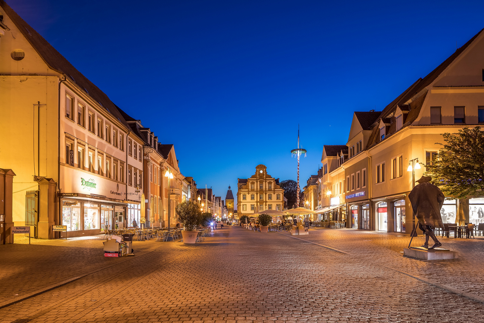 Blaue Stunde in Speyer