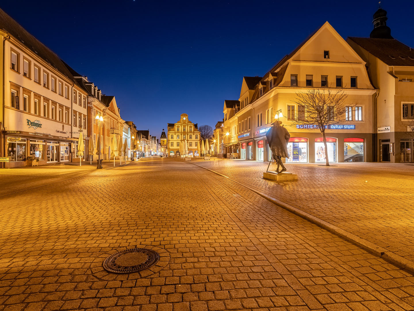 Blaue Stunde in Speyer