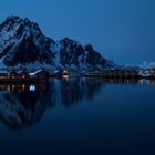 Blaue Stunde in Svolvaer