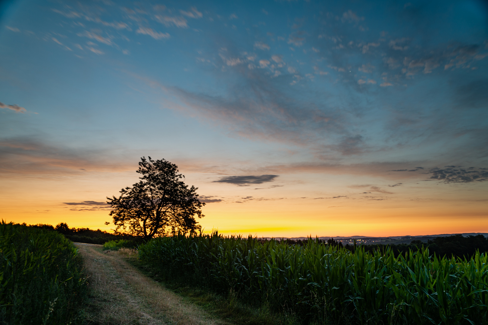 Blaue Stunde in Thalhausen