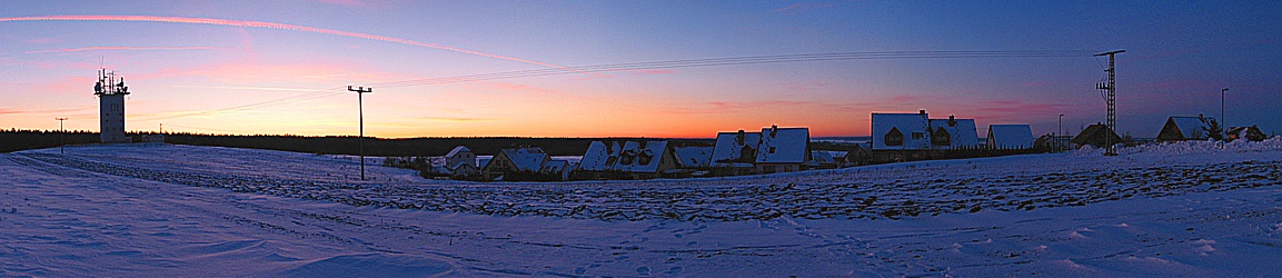 Blaue Stunde in Thüringen