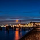 Blaue Stunde in Travemünde