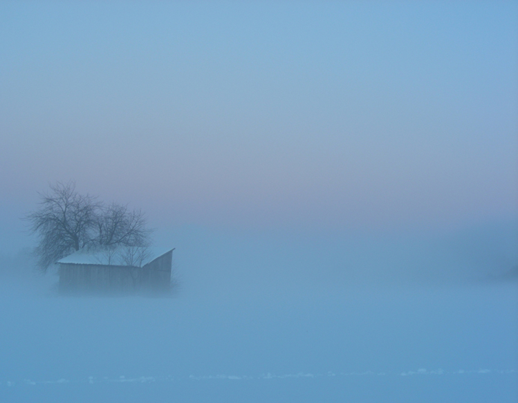 Blaue Stunde in Untrasried