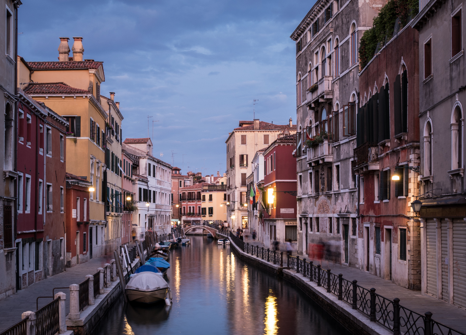 Blaue Stunde in Venedig 