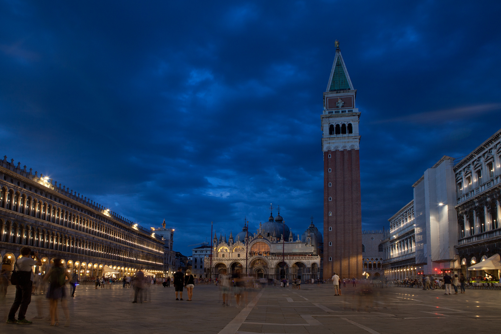 Blaue Stunde in Venedig