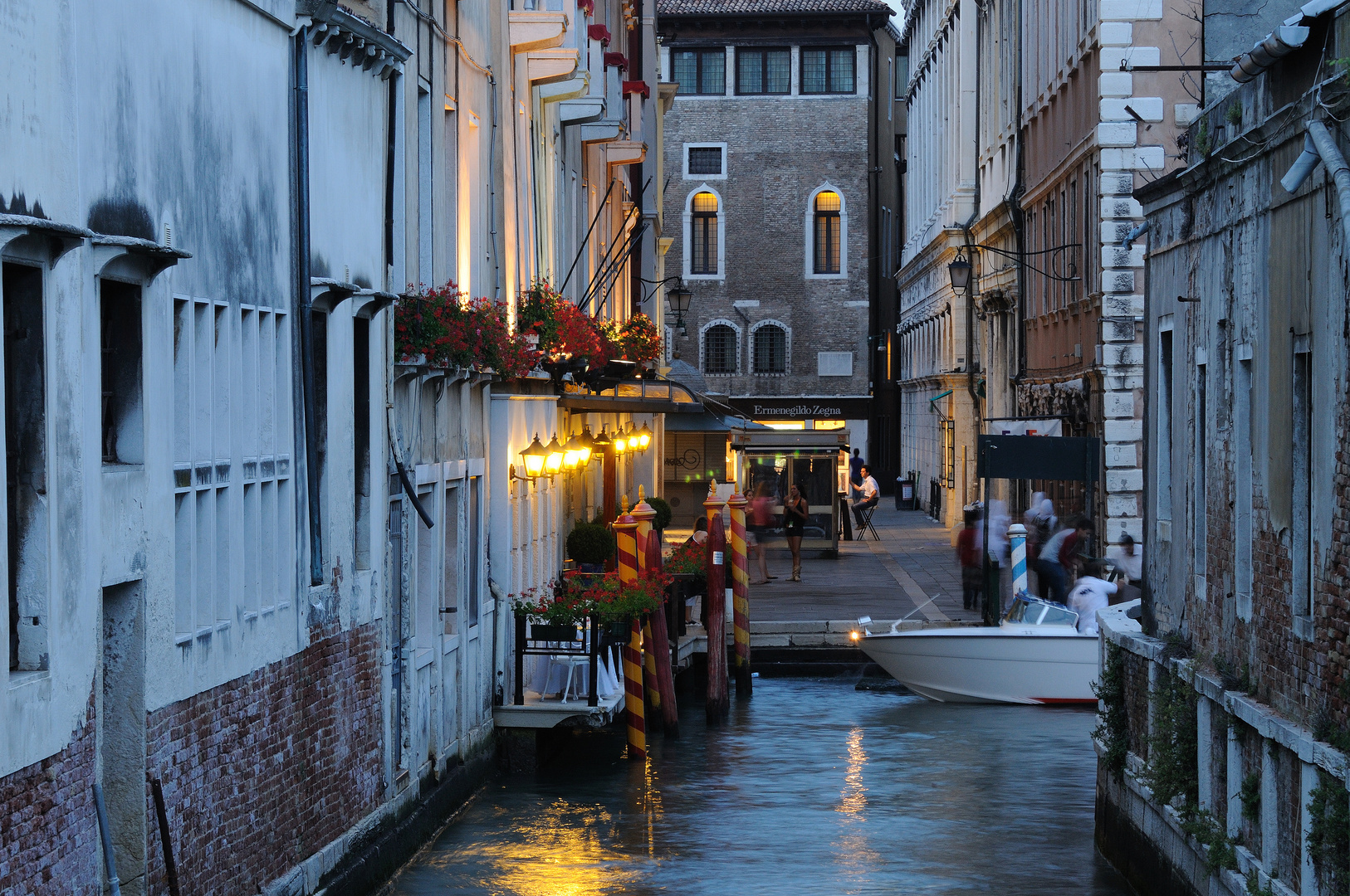 Blaue Stunde in Venedig