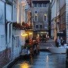 Blaue Stunde in Venedig