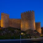 Blaue Stunde in Ávila