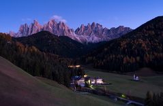 Blaue Stunde in Villnöß