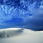 Blaue Stunde in White Sands