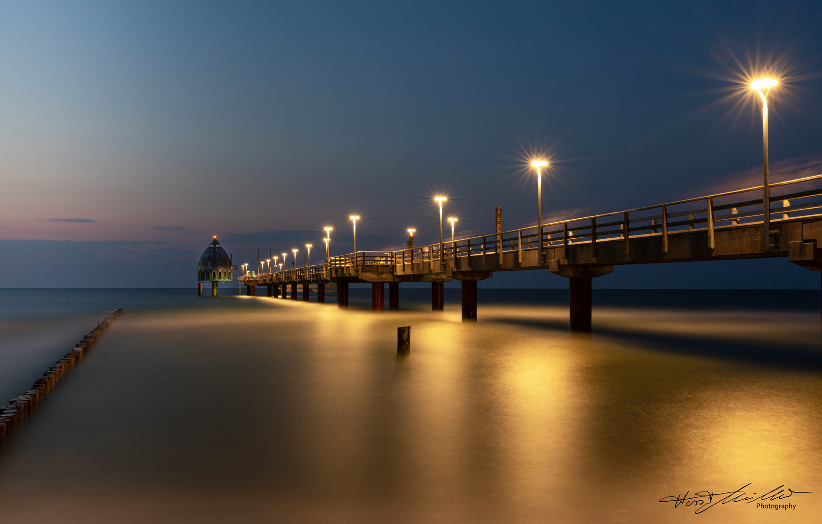 Blaue Stunde in Zingst