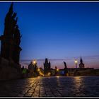 blaue Stunde- karlsbrücke