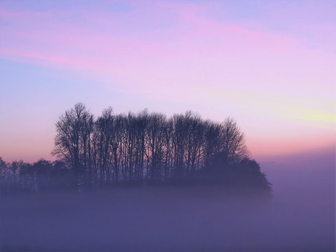 Blaue Stunde Knüllgebirge