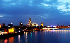 Blaue Stunde Kölner Dom