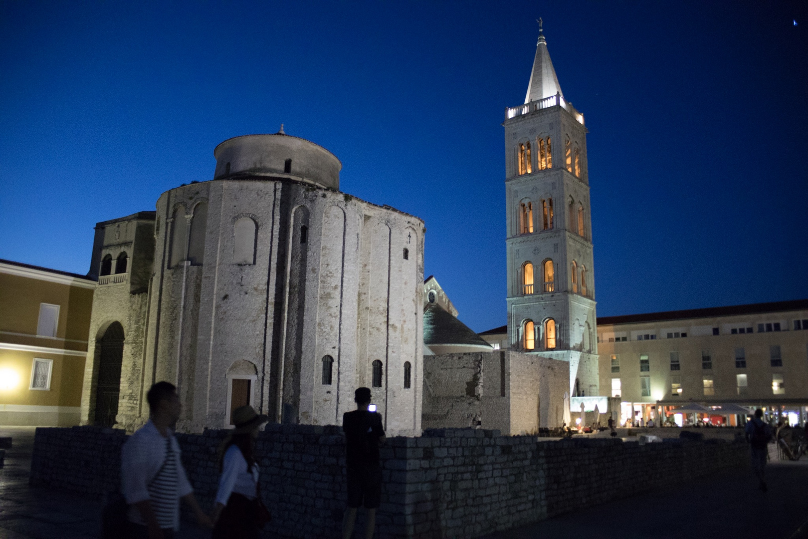 Blaue Stunde mit Donat in Zadar