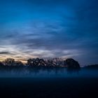 Blaue Stunde - Nebel - viel HImmel