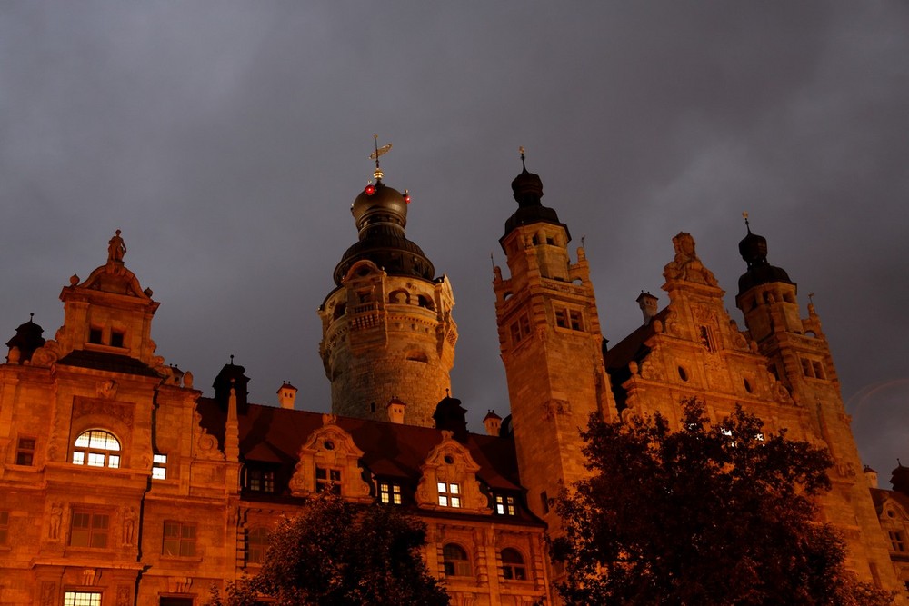 "Blaue Stunde" - Neues Rathaus Leipzig