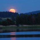 Blaue Stunde oder "Der Mond ist aufgegangen...."