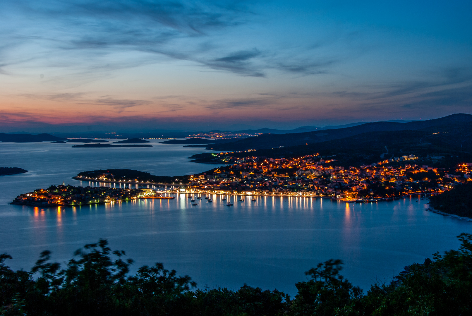 Blaue Stunde Primošten