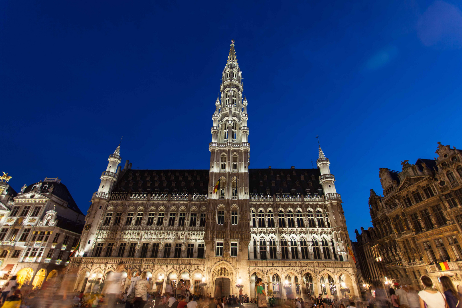 Blaue Stunde - Rathaus Brüssel - Hotel de Ville