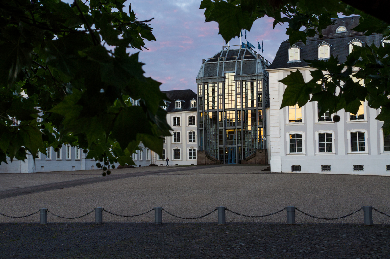 blaue Stunde, Saarbrücker Schloss