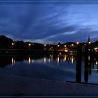 Blaue Stunde Schaffhausen am Rhein